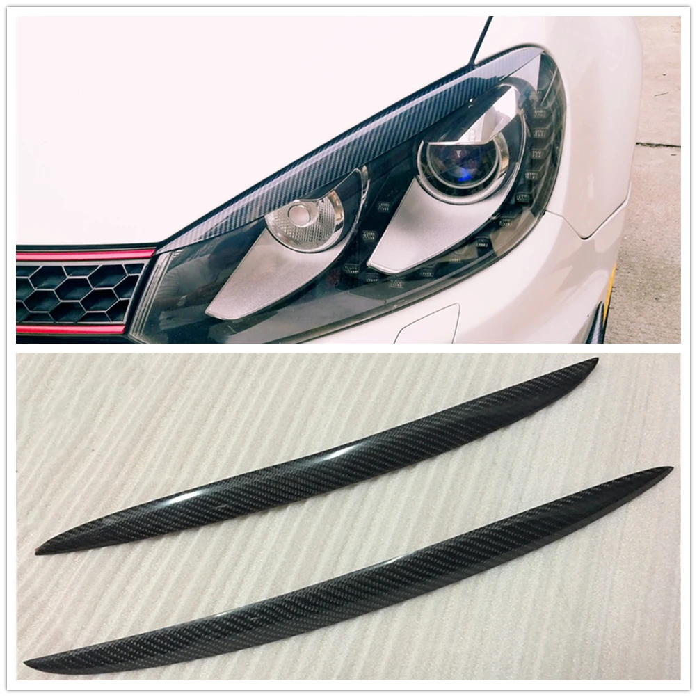 For Volkswagen Vw Golf 6 Gti Gtd Mk6 20082012 Headlight Eyelid Headlight Eyebrow Brow Car Front