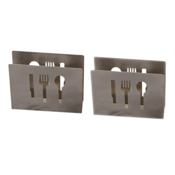 

Napkin Holders Paper Towel Holder Paper Towel Rack Fanshaped Organizer Container Home Restaurant Party Dining Table Decora