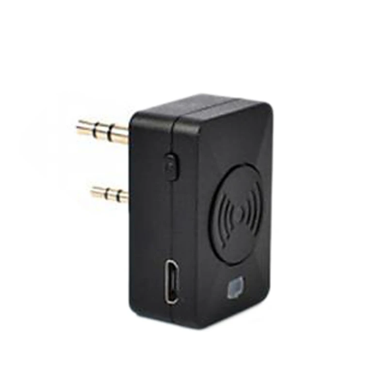 Беспроводная гарнитура PTT HT Walkie Talkie, Bluetooth гарнитура для Baofeng UV-5R 5RA/B/C/D/E UV-3R