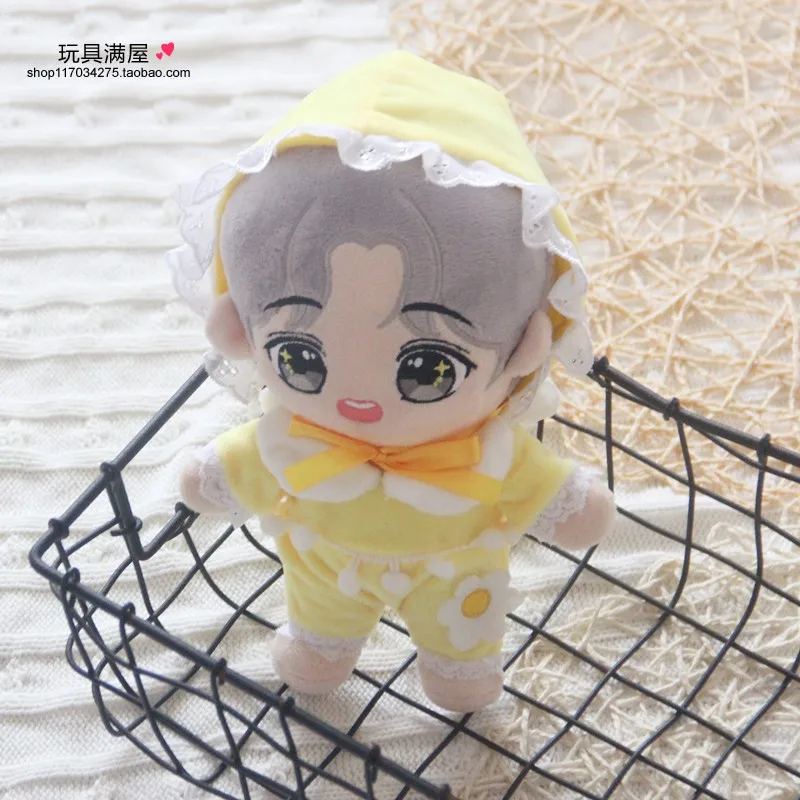 20 см Корея Kawaii Мультфильм V плюшевые куклы игрушки плюшевая кукла суперзвезда Милая с одеждой игрушка Подарки коллекция игрушек вентиляторы подарки