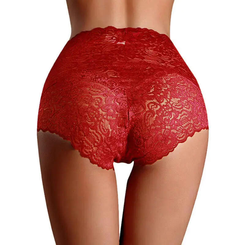 Hirigin 2020 Xxxl Sexy Lace Underwear Women High Waist Knickers Lace  Panties Mesh Lingerie Seamless Briefs Sleepwear Panties - Panties -  AliExpress