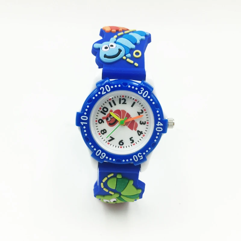 3D Jelly Silicone Kids Watches hto fashion girls watches cool boys wristwatches new cartoon clock waterproof children watches 2020 free drop shipping (1)