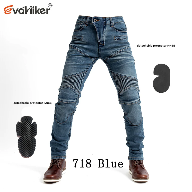 

Motorcycle Pants UB718 Men Moto Jeans Gear Riding Touring Motorbike Trousers Motocross Pants With Protect Equipment