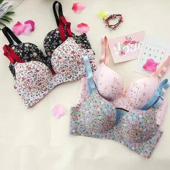 

Cozy Women Seamless Sexy Bra Super Push Up Bra Gather Wireless Ladies Lingerie Light Padded Bralette 30-38 A B C D Cup