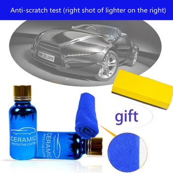 

30ML 9H Liquid Car Glass Coating Super Hydrophobic Anti Scratch Polish Crystal Paint Tool Wash Cleaning Car Repair Agent Care