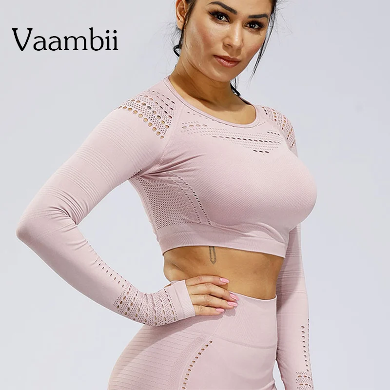 

Yoga Top Vital Seamless Top Sport T Shirt For Women Crop Knit Woman Sports Gym Fitness Top Women's Sporty Workout Sportswear