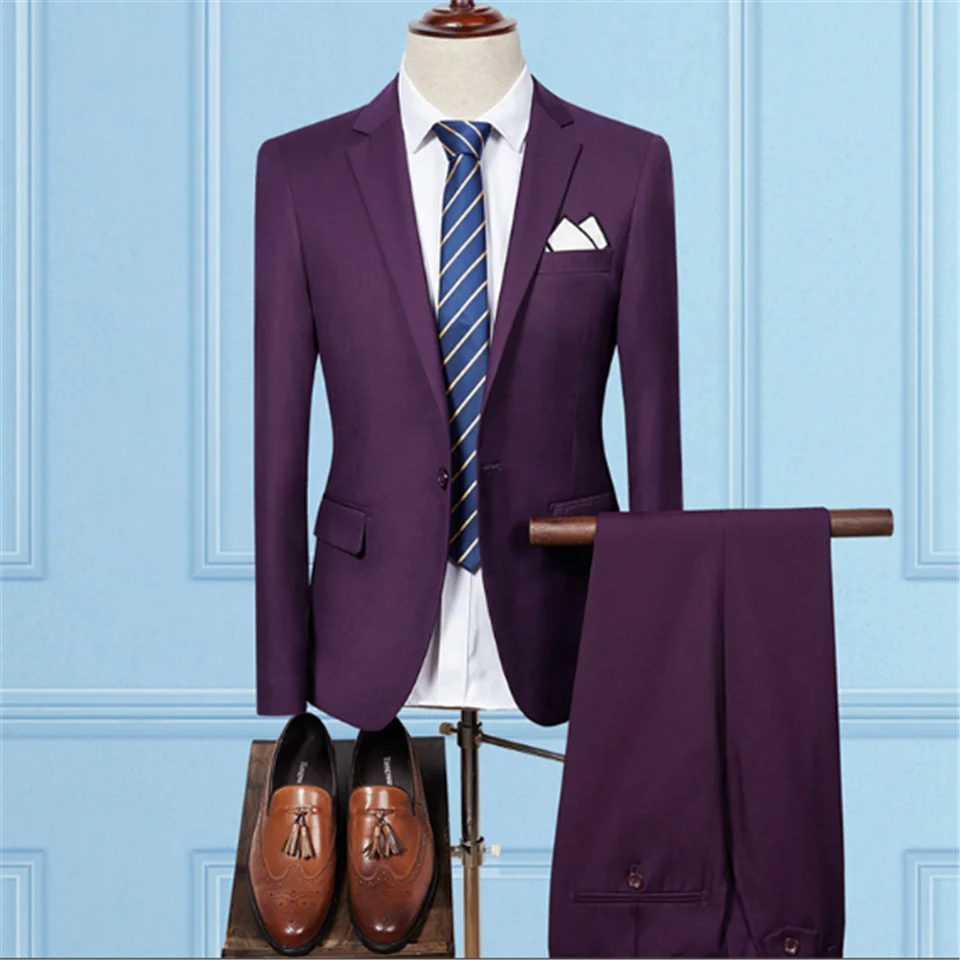 Мужской костюм смокинг Noivo Terno Slim Fit Easculino вечерние костюмы для мужчин на одной пуговице смокинг свадебное платье