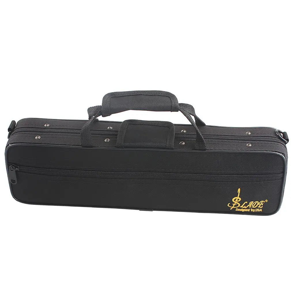 

ammoon Flute Case Gig Bag Backpack Box Water-resistant 600D Foam Cotton Padding with Adjustable Single Shoulder Strap