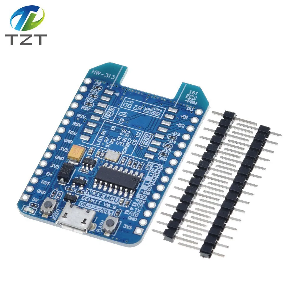 TZT ESP8266 ESP 12E 12F CH340 CH340G WIFI Интернет вещей адаптер пластина совместимый NodeMcu Lua Development