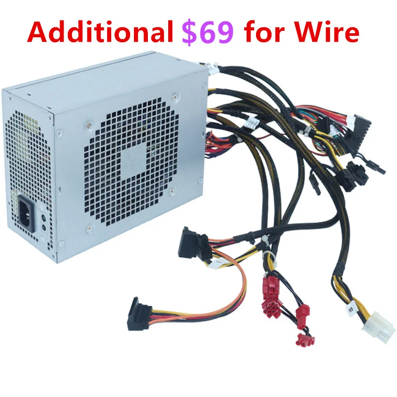 Original Dell Alienware Area 51 R5 R6 R7 1500W Power Supply 800GY D1500ef-00
