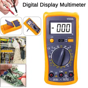 

Universal Digital Multimeter Handheld AC/DC Voltage Ammeter Capacitance Resistance Diode Triode Buzzer Tester Current Meter