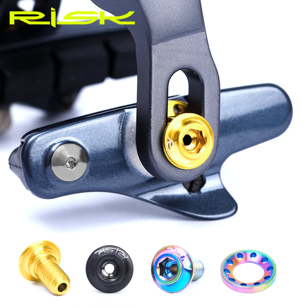 RISK 16 Pcs/Set Road Bike Caliper C Brake For R8000 ULTEGRA Bicycles UT/DA Front & Rear Bolt Screw Kit | Спорт и развлечения
