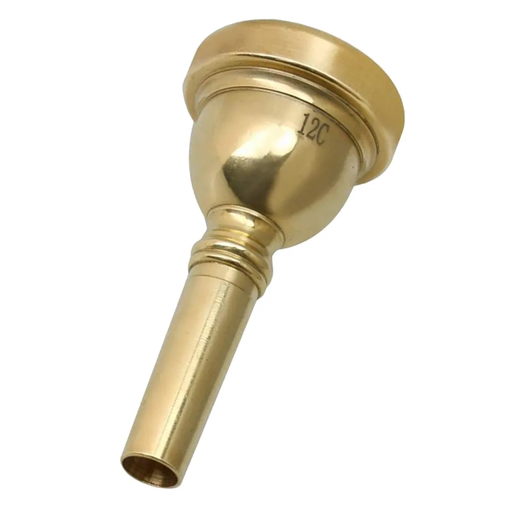 High-grade 12C Trombone Mouthpiece Gold-plated for Trombone Accessories