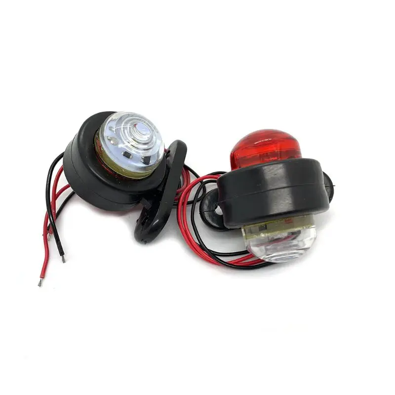 

2X 12V LED Truck Side Marker Light Indicator Side Marked Lamp RV Clearance Lamp Q1QE
