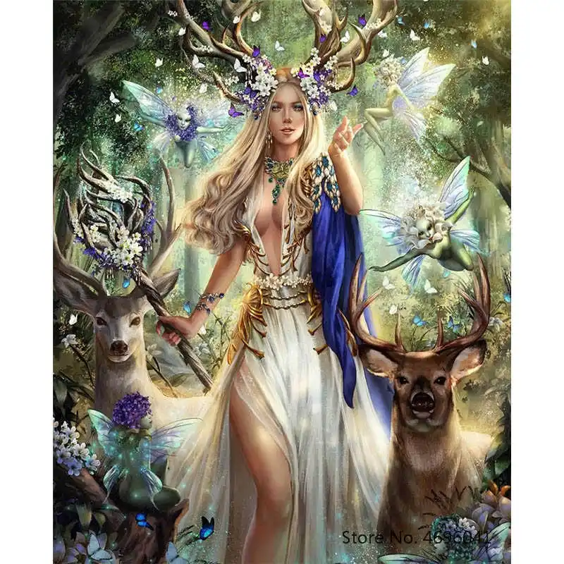 

Painting By Numbers Frameworks Coloring By Numbers Home Decor Pictures Figure Painting Decorations RSB8163