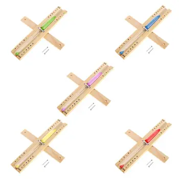 

Wooden Sauna Hourglass Wall Mounted Rotating 15mins Sandglass Clock White Sand Timer for Home Store Use Optional 6 Colors