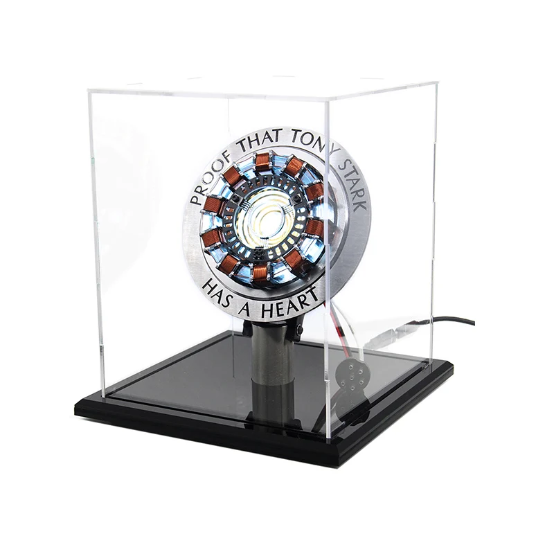 

Endgame cool 1:1 scale Iron Man Arc Reactor A generation of glowing iron man heart model with LED Light Action Figure Toy