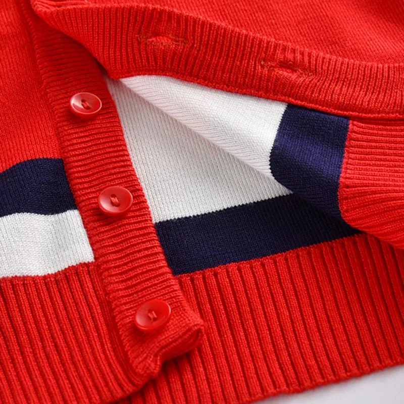 SINGBAIL Baby Boys Sweater Children's Girl Clothing Cardigan High Quality Baby Kids Knitted Sweaters Cute Autumn Clothes YX