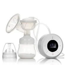 Детский Электрический молокоотсос с молочной бутылочкой USB молокоотсосы из пищевого материала мощный всасывающий сосок для грудного вскармливания