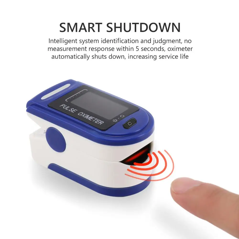 Digital finger oximeter, OLED pulse oximeter display pulsioximetro SPO2 PR oximetro de dedo,oximeter a finger afbeelding