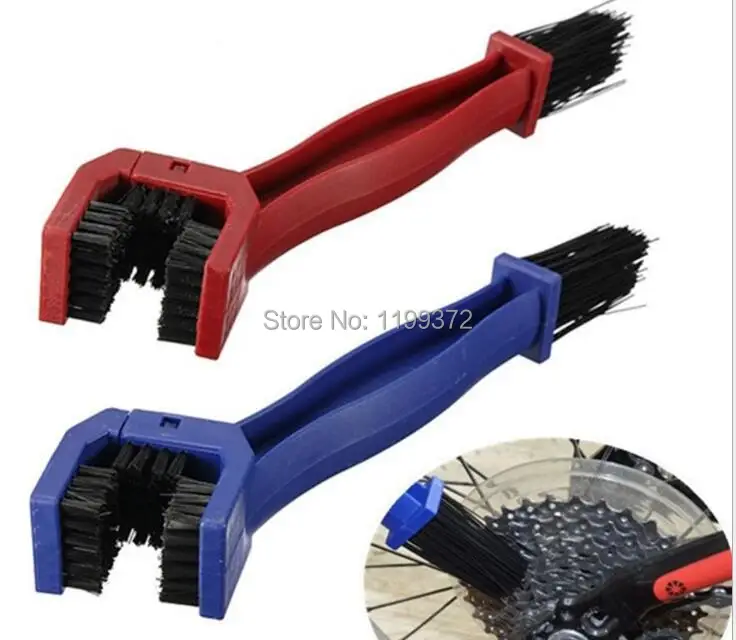 50pcs Bike Brush Gear Chain Cleaner Washer Clean Brushes Durt