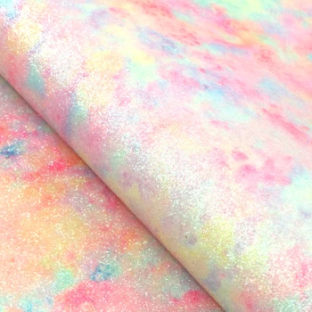 Tela de vinilo de piel sintética de Tela de cuero sintética estampada para Halloween para lazos DIY Tela Impermeable Textil,1Yc7791