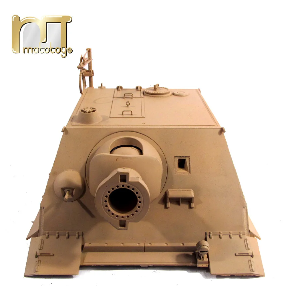 Mato 1:16 1/16 немецкий Sturmtiger 6688 пластиковый верхний корпус с инфракрасным приемником передатчика