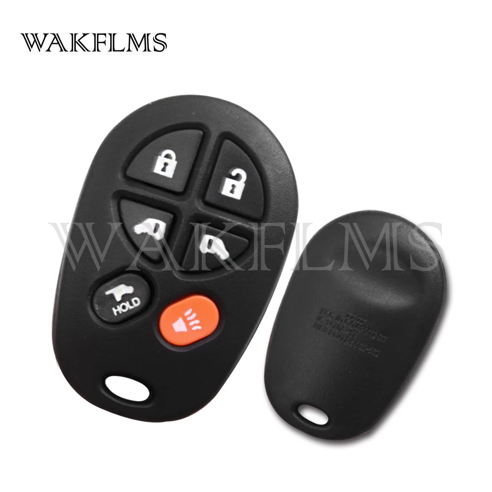 Keyless Remote Car key  315MHzFor Toyota Sienna Van with power doors 1470A-1T RLVTR5002-562 89742-AE050 GQ43VT20T 6 Buttons