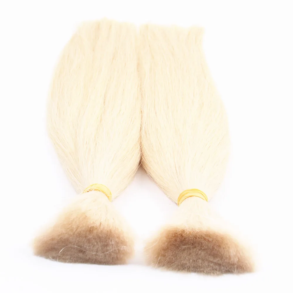 Human Hair Bulk Straight Remy Hair Natural Long Lenth