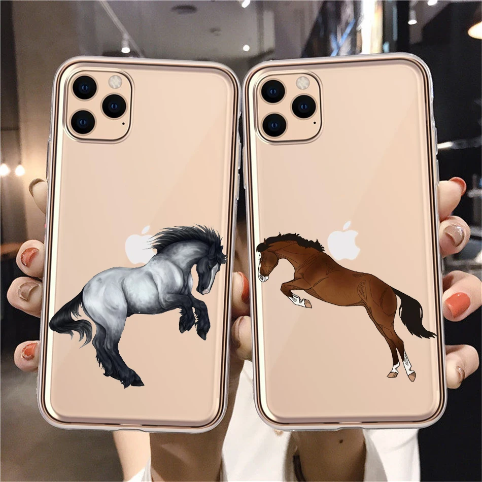Мягкий чехол для Apple iPhone 13 12 8 7 6 Plus X XS MAX XR 11 Pro | Мобильные телефоны и аксессуары