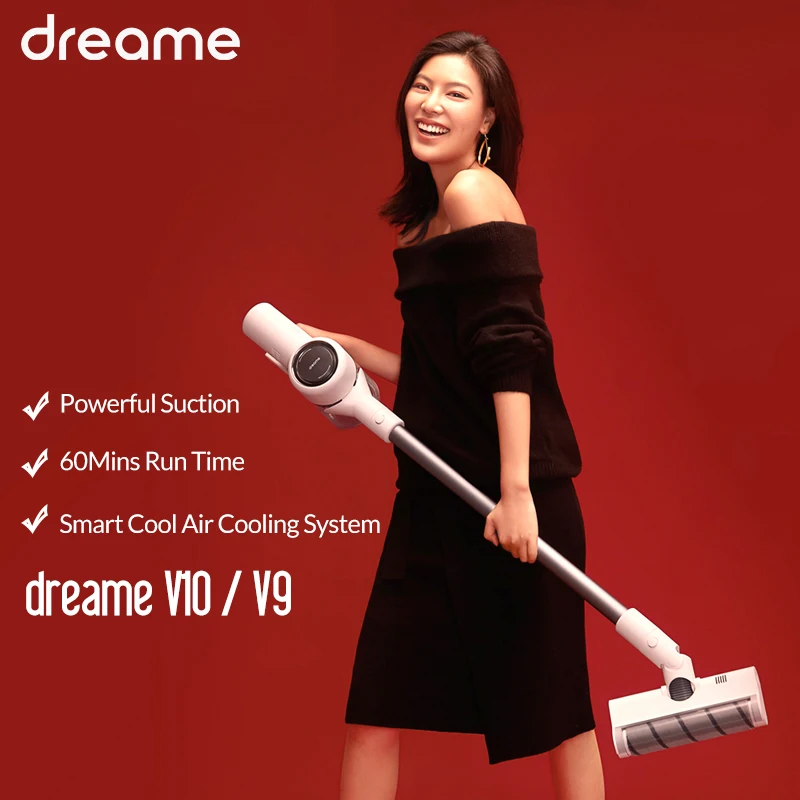 Dreame V9/ V9P/ V10 ручной Беспроводной пылесос беспроводной циклонный фильтр ковер