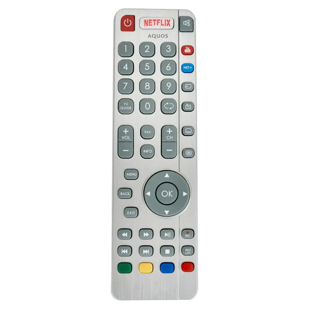 

New SHWRMC0116 Remote Control fit for Sharp Aquos RF Smart TV LC-43CUG8462KS LC-49CUG8461KS LC-55CUG8462KS
