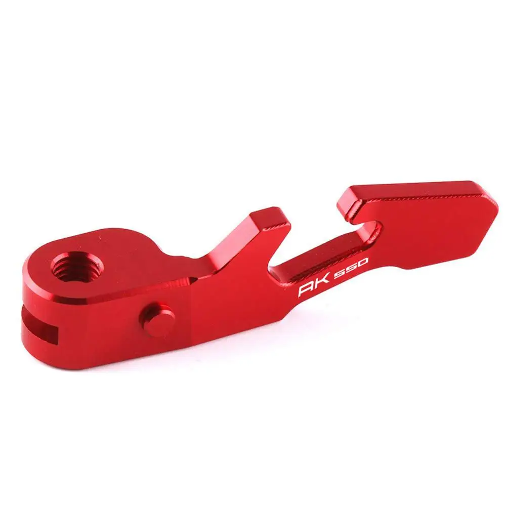Red MTKRACING для KYMCO AK550- CNC алюминиевый стояночный рычаг Доступные мотоциклетные стойки с логотипом - Цвет: Red