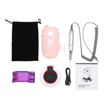 Профессиональный электрический Фрезер для ногтей, фрезерный станок для маникюра, педикюра, напильники, набор инструментов, полировщик для ногтей, шлифовальная машина для остекления