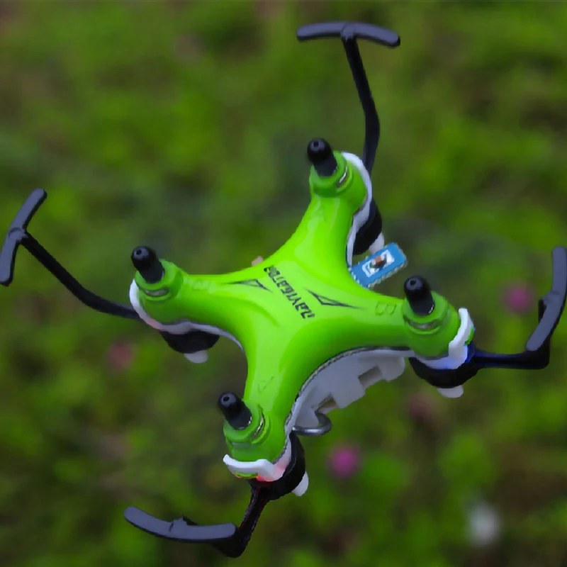 Четырехосевой БПЛА Rc Мини БПЛА Ровер-устойчивый Дрон Rc самолет Безголовый режим дистанционного управления портативный карманный самолет
