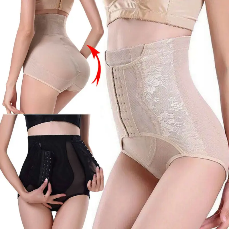 

M-2XL Waist Trainer Tummy Control High Waist Panty Slimming Firm Body Shaper Bodysuit Plus Size Butt Lifter Sexy Shapewear