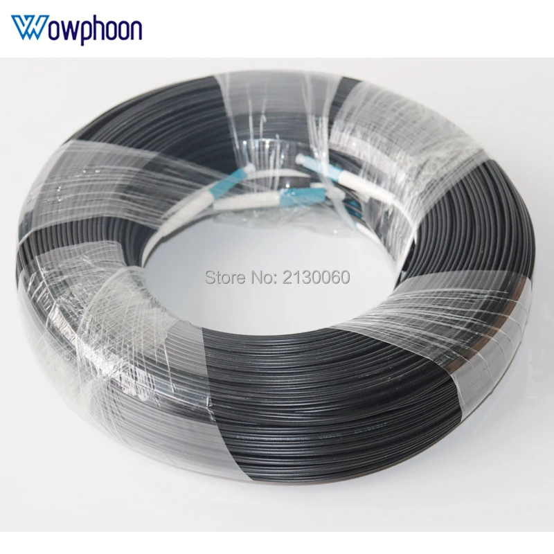 500M Outdoor LC UPC Duplex FTTH Drop Patch Cable