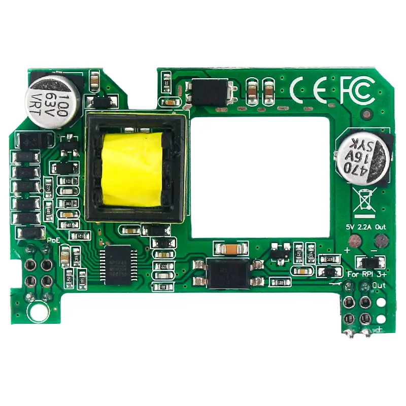Raspberry Pi 4B POE HAT 5V 2A Active Power Over Adapter Ethernet Deliver Power POE Module for Raspberry Pi 4 Model B 3B+ 3B image 1