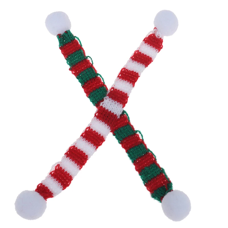 Miniature Accessories Christmas hat scarf 1:12 mini Decoration for christmas Lollipop for doll