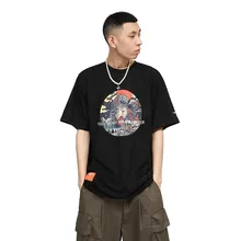 

Summer New Men's Short Sleeves Chinese Style Trend Pure Cotton Couple Brand T-shirt White T Shirt Men Fashion Free Shipping