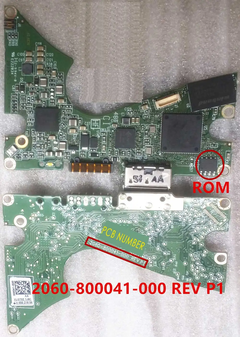 Жесткий диск HDD печатная плата WD 2060-800041