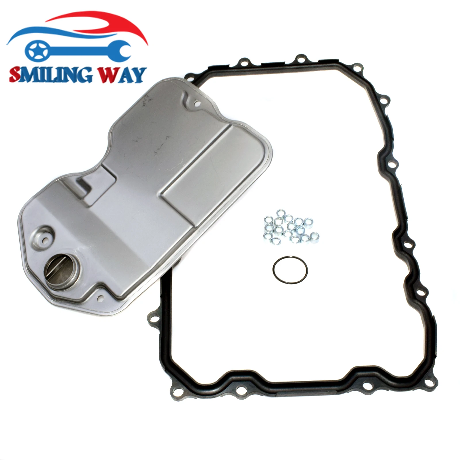 Automatic Transmission Gearbox Filter 1001370002 95530740300 & Oil Pan Gasket 09D325429 For Porsche Cayenne VW Touareg Audi Q7 automatic transmission fluid filter