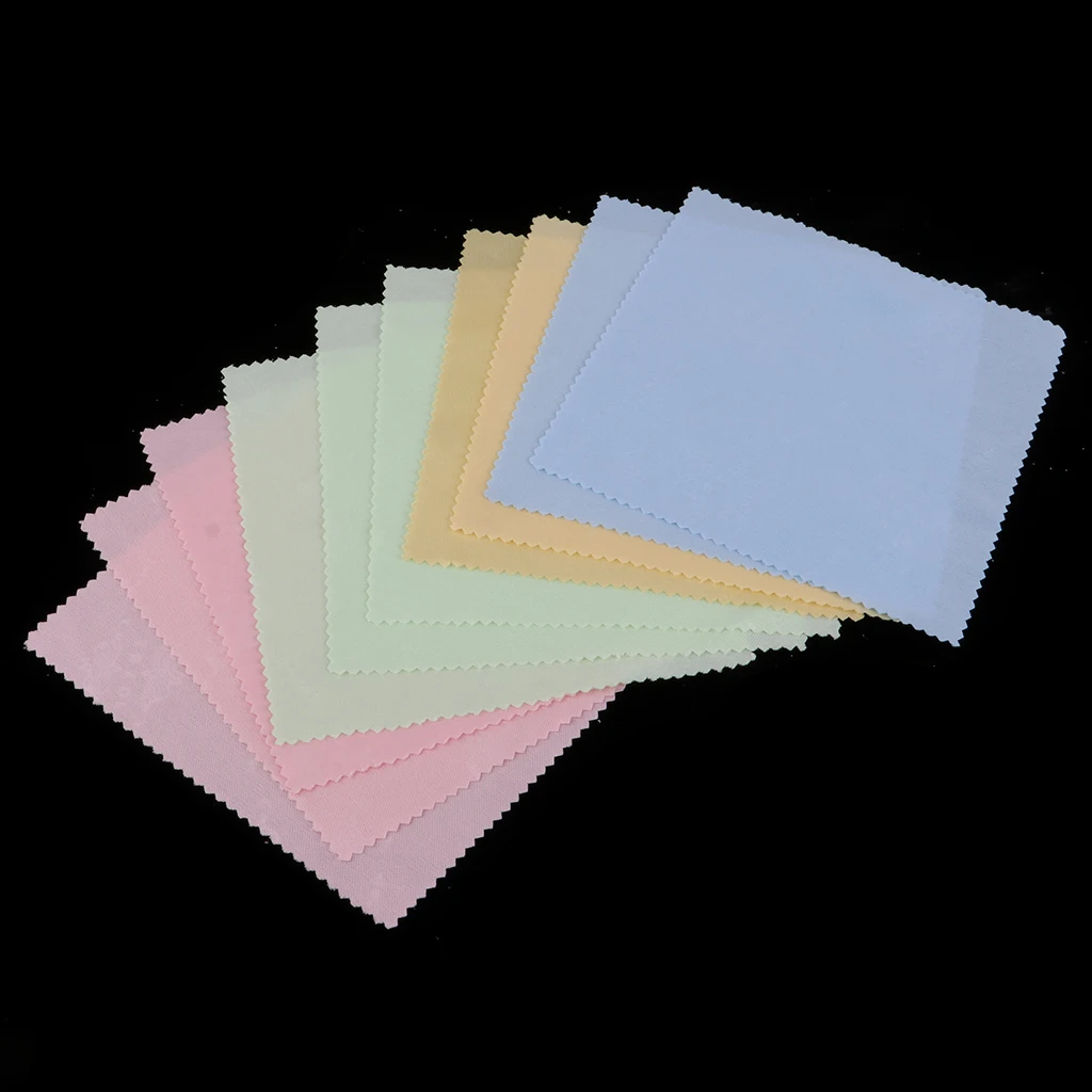 Practical 10Pcs Dust Removal Polishing Cloth for Models Making Building Tool
