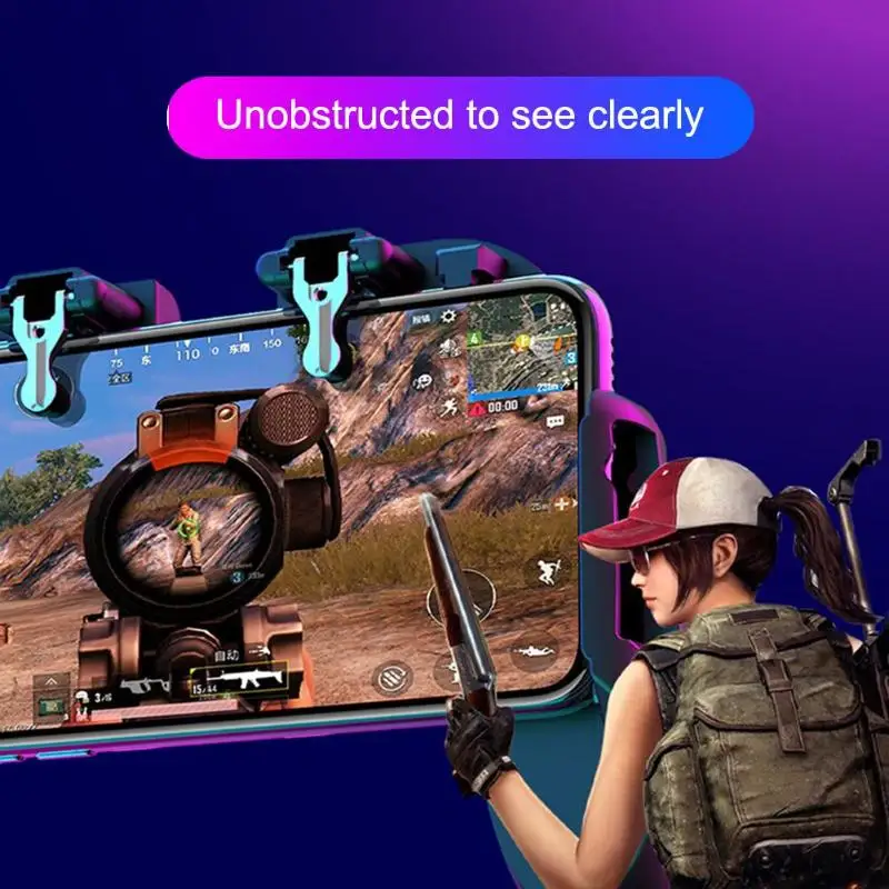 Мобильный игровой контроллер для PUBG игровые аксессуары L1R1 Ручка Джойстик триггер