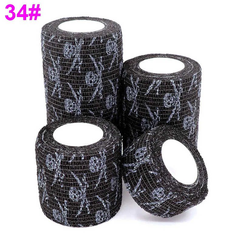 34 Skull Black