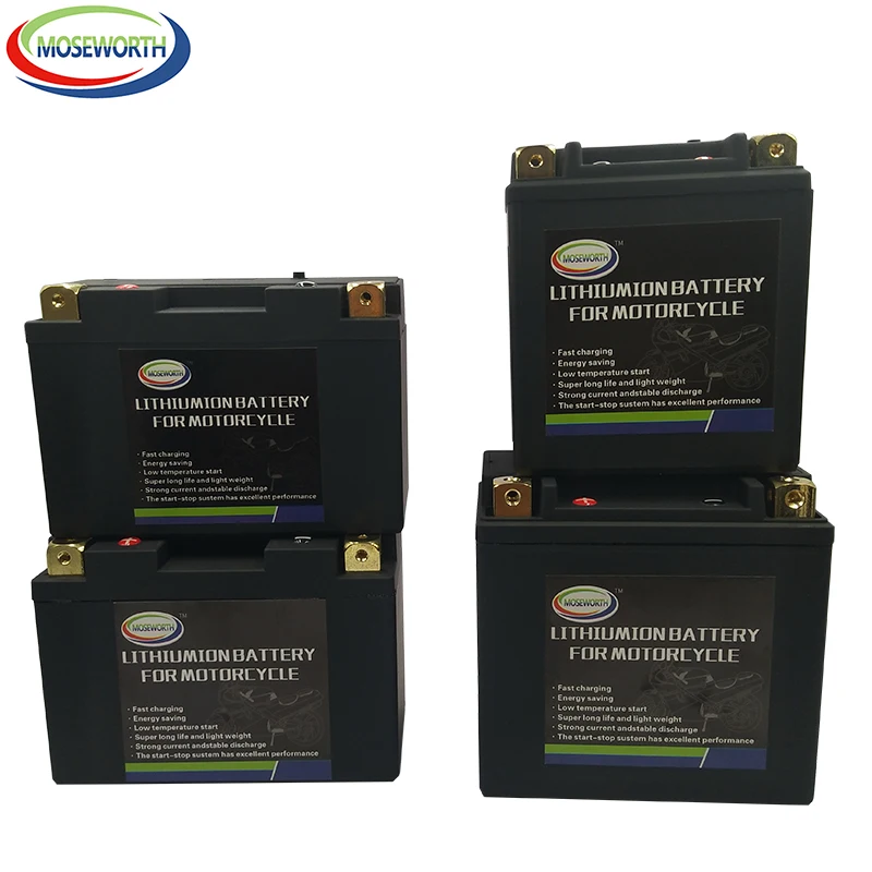 12VMotorcycleBatteryLithiumLiionLiFePO4FeLightWeightStronger