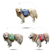 Многофункциональный рюкзак для домашних животных, сумки для собак с регулируемым плечевым ремнем, дышащая сетка, поводок для домашних животных, для больших средних собак 20E