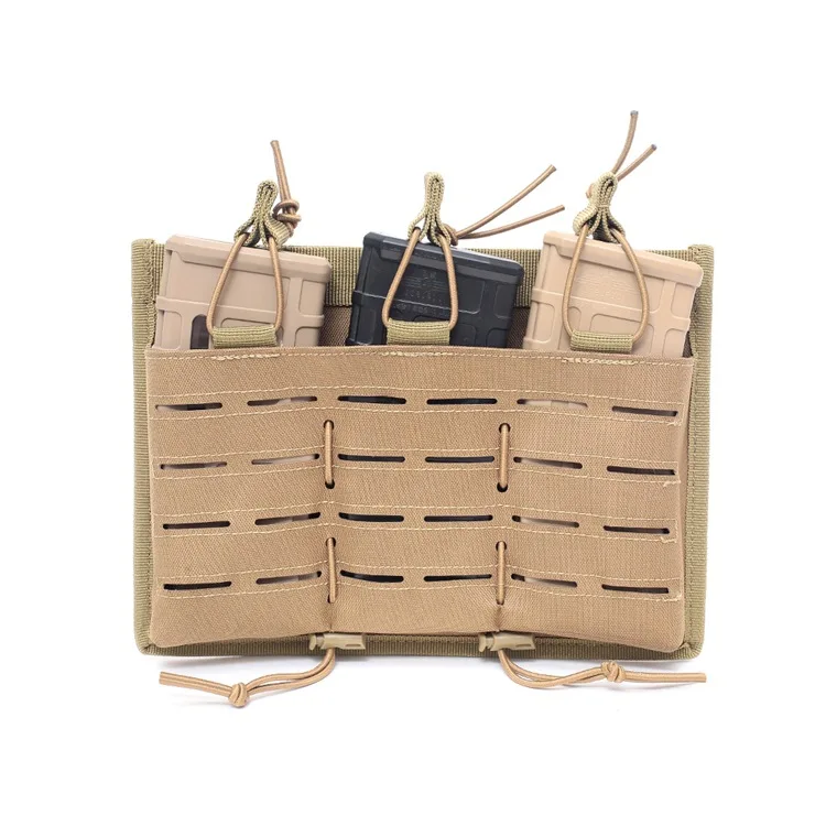 Тактический Подсумок Molle армейский подсумок для охоты на открытом воздухе портативный Быстрый тройной зажим с карманами для журналов Чехол тактический жилет аксессуар