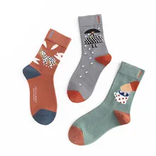 KingDeng Зимние Теплые Носки Мужчина Женщина Хлопок Унисекс Новинка Harajuku Fashion Crazy Эстетический Носок Уличная одежда скарпетки дамские