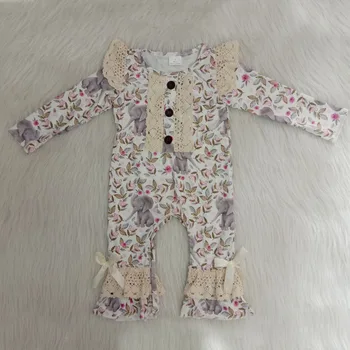 

Baby Girl Clothing Newborn Baby Rompers Elephant Kids Clothing Cartoon Rompers Roupas Bebes New fashion onesie Infant Jumpsuit